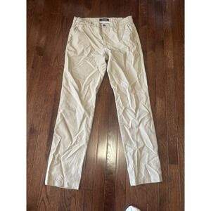 Bluffworks Chino Pants Mens 32X34 Khaki Regular Fit Performance Made in USA